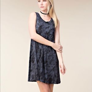 Sleeveless Rhinestone Dress